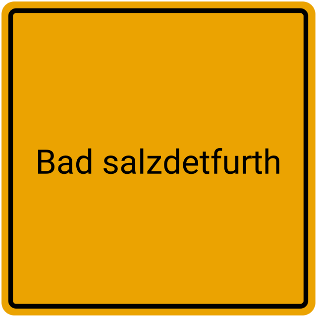 Meldebestätigung Bad Salzdetfurth